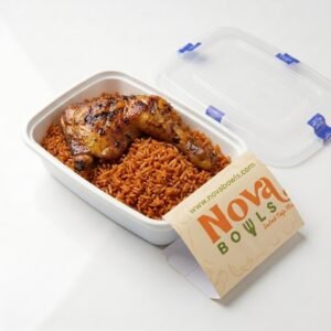 Jollof Rice with Chicken